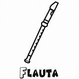 Flauta Instrumentos Viento Musicales Flautas Oboe Pequeños sketch template