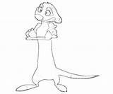 Timon Coloring Pages Cute Another sketch template