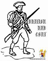 Soldier Revolutionary Lexington Concord Revolution sketch template