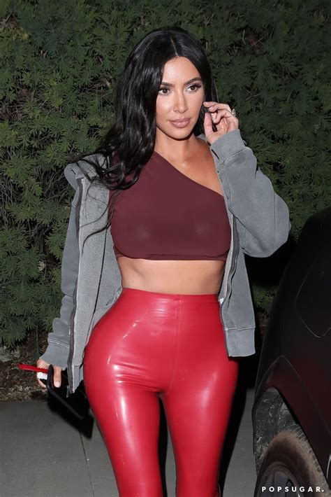Kim Kardashian S Avengers Outfit For Travis Scott S