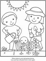 Dover Planting Dovers Doverpublications sketch template