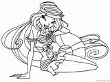 Winx Club Coloring4free Coloring Pages Printable Film Tv Flora Related Posts sketch template