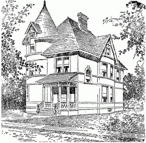 coloring page victorian house coloring page az coloring coloring