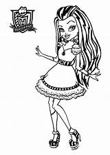 Monster High Coloring Pages Printables Printable Kids sketch template