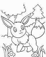 Pokemon Coloring Pages Evolutions Eevee Getcolorings sketch template