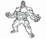 Coloring Pages Strong Man Hulk Red Getdrawings Getcolorings sketch template