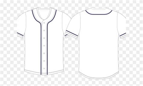blank baseball uniform template