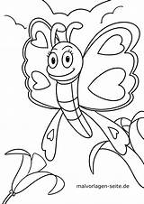 Schmetterling Malvorlage Malvorlagen Malen Schmetterlinge Herunterladen Farfalle Kinderbilder Klick öffnet sketch template