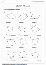 Parallelogram Worksheet Area Chessmuseum sketch template