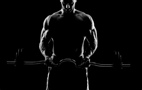 Wallpaper Shadow Figure Iron Muscle Muscle Rod