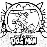 Dogman Fleas Lords Walking Petey Kleurplaten sketch template