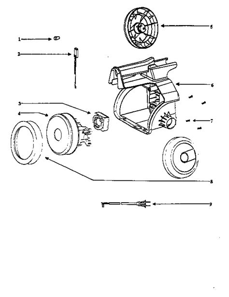 unit parts diagram parts list  model  eureka parts vacuum parts searspartsdirect