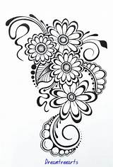 Pages Adult Paisley Henna sketch template