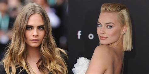 margot robbie and cara delevigne reveal the most risqué places they ve