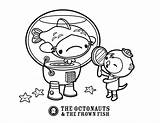 Coloring Octonauts Pages Print Gups Printable Getdrawings Getcolorings Color sketch template