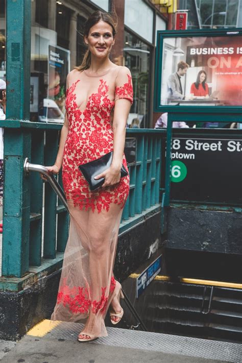 Irl The Naked Dress Trend In Real Life Popsugar