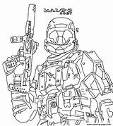 Coloring Pages Halo Reach Print Printable Color Book sketch template