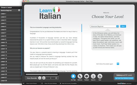 images learn italian app  pc learn italian listening  speaking  windows pc