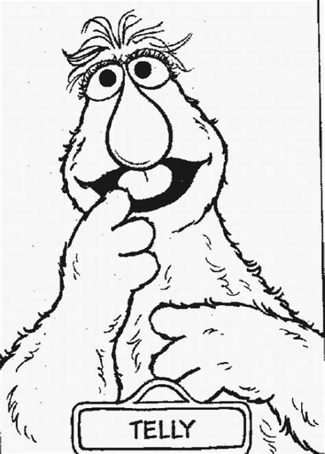 sesame street coloring pages learn  coloring