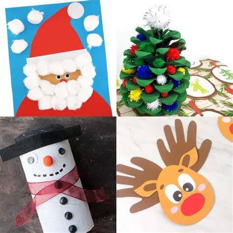 easy christmas crafts   year olds simply full  delight