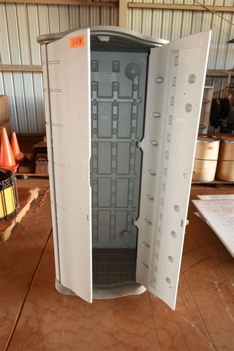 tall rubbermaid storage cabinet approx   ft tall
