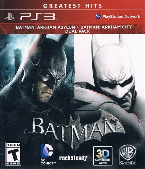Batman Arkham Asylum And Arkham City Dual Pack