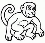 Monkey Mono Monos Changos Monkeys Divertido Infantil Ninos Gorilas Botón Izquierdo Duro Pincha Printables Chachipedia sketch template
