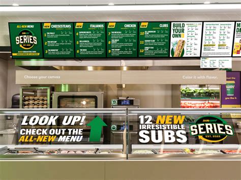 subway unveils  subway series featuring  lineup