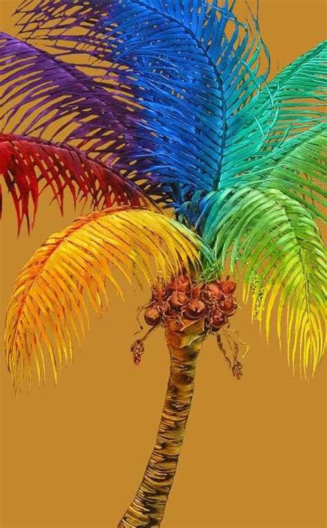 palm trees painting palm tree art tree painting