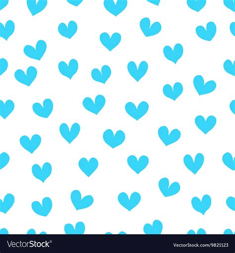 light blue hearts on a white background royalty free vector