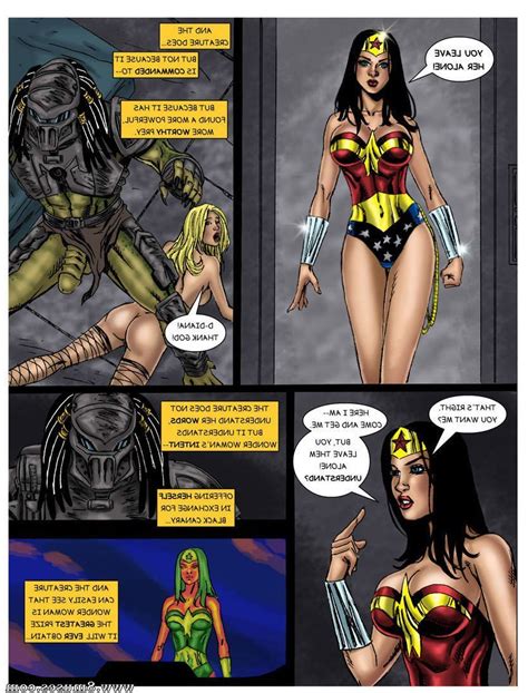 wonder woman vs predator issue 3 ics