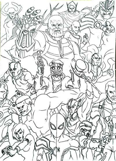 avengers coloring pages  adults letty maclean