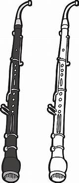 Horn Instrument English Cor Anglais Illustrations Vector Clip Windwood Stock Preview sketch template