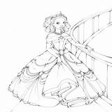 Coloring Pages Fancy Dress Barbie Getcolorings sketch template