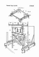 Drawing Patents Elevator Hoistway sketch template