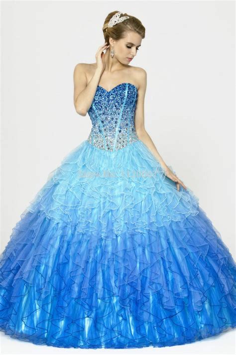 Charming Princess Masquerade Ball Gowns Blue Sweet 16