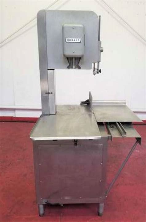 hobart ss meat bandsaw mdl   hp  ph sn