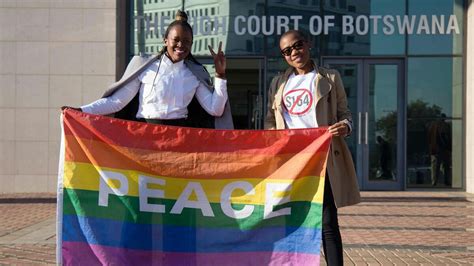 le botswana décriminalise l homosexualité une victoire historique