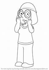 Meg Griffin Guy Family Draw Drawing Step Stewie Template Coloring Cartoon Pages Learn Getdrawings Tutorials Drawingtutorials101 sketch template