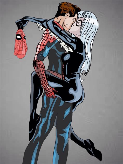 Spiderman And Black Cat By Little Thoughtz On Deviantart