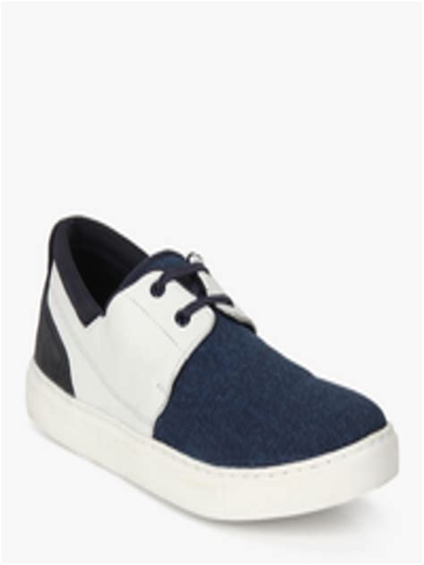 buy navy blue sneakers casual shoes  men  myntra