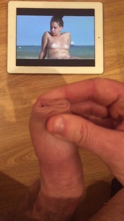 Making My Bent Uncut Cock Cum Over Beach Girls Gay Porn 16