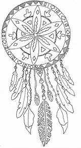 Burning Dreamcatcher Pyrography sketch template