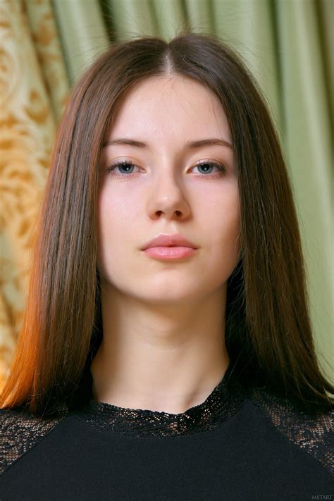Portrait Display Looking At Viewer Long Hair Pale Face Metart