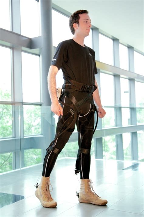 wearable robot suit   add power   step