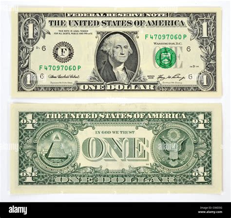 dollar banknote front   stock photo  alamy