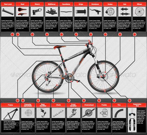 diagram  mountain bike parts