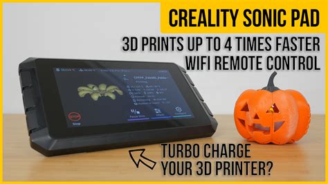 creality sonic pad  depth review faster easier  printing  technology man