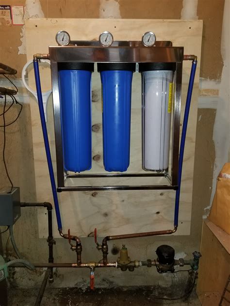 house inline water filtration system  jay plumbing