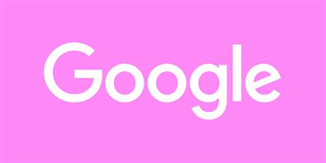 google uk shares pink google logo  breast cancer awareness month